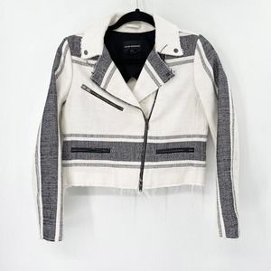 Club Monaco Black and White Jacket